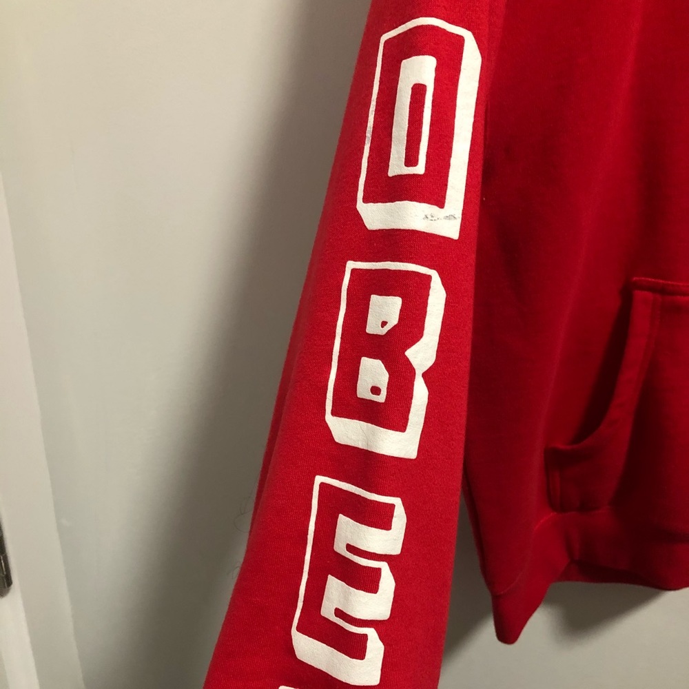 Red Obey Hoodie - Picture 2 of 6